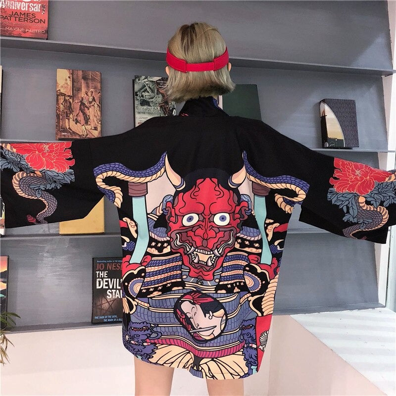 japanese demon kimono