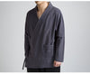 kimono gris hombre zara