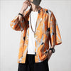 kimono streetstyle orange