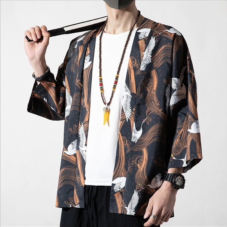 kimono streetwear pajaro