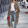 leopard print kimono