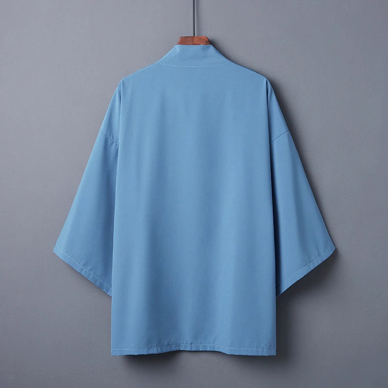 sky blue kimono