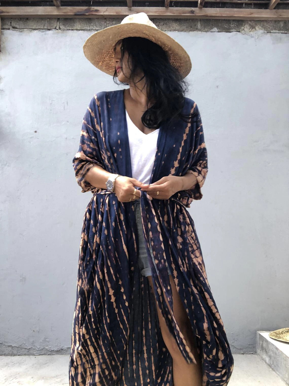 vestido kimono bohemio