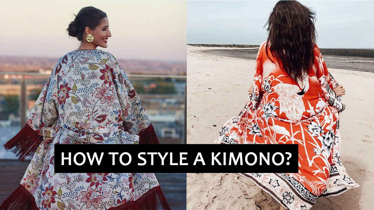 How to style a kimono
