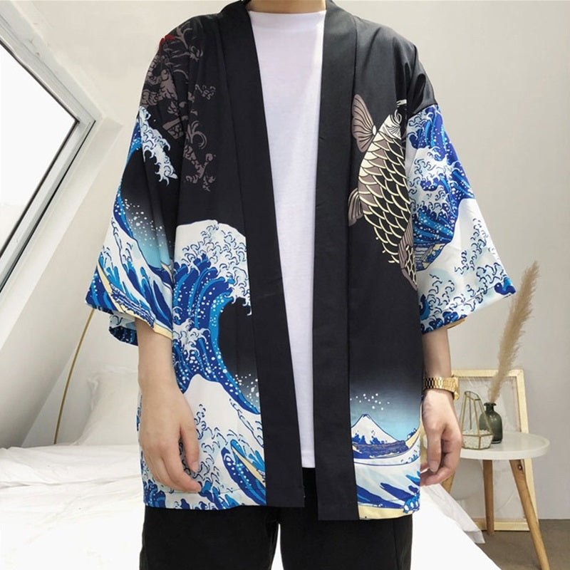Kimono ola de Kanagawa