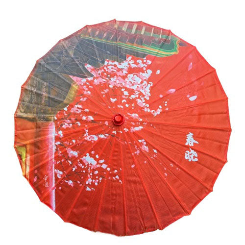 Paraguas de templo japonés