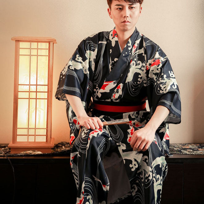 Disfraz Trajes Japoneses Para Hombres Estilo Japonés Vestimenta
