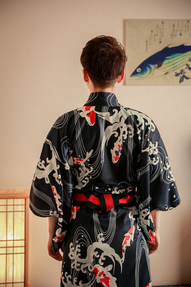 carpa pez kimono
