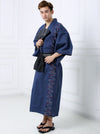 Kimono azul marino