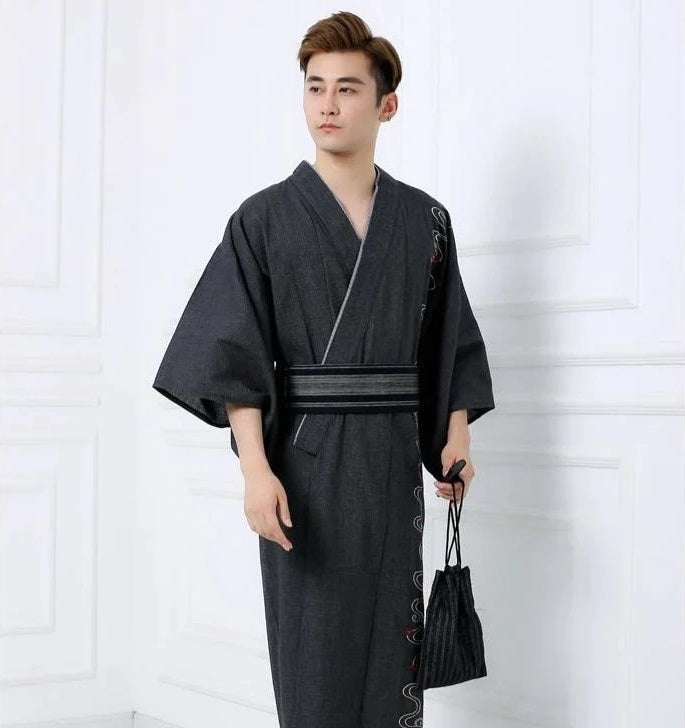 kimono tradicional japones hombre