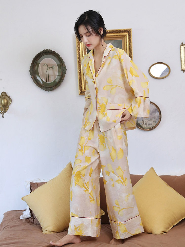 conjunto pantalon y kimono