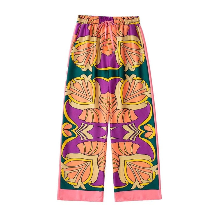 Conjunto pantalón y kimono boda