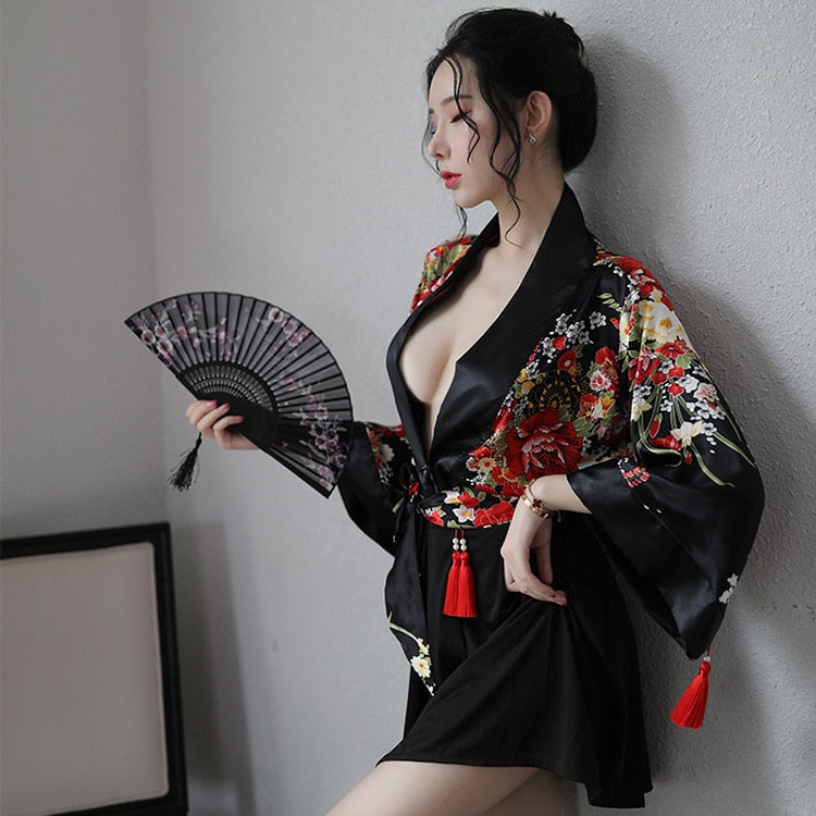 kimono flores 