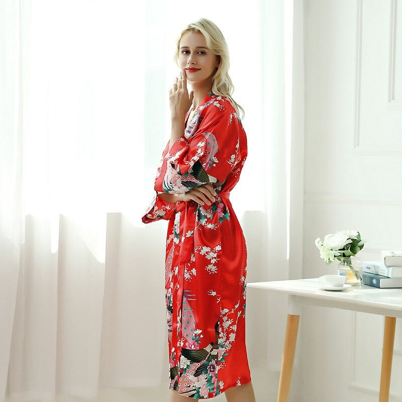 kimono rojo