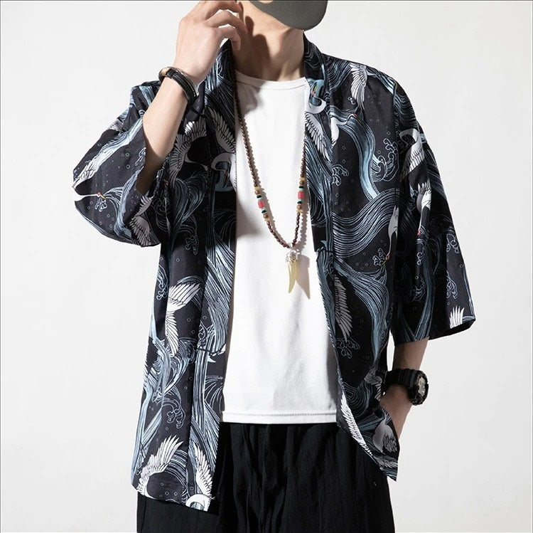 kimono streetwear hombre 