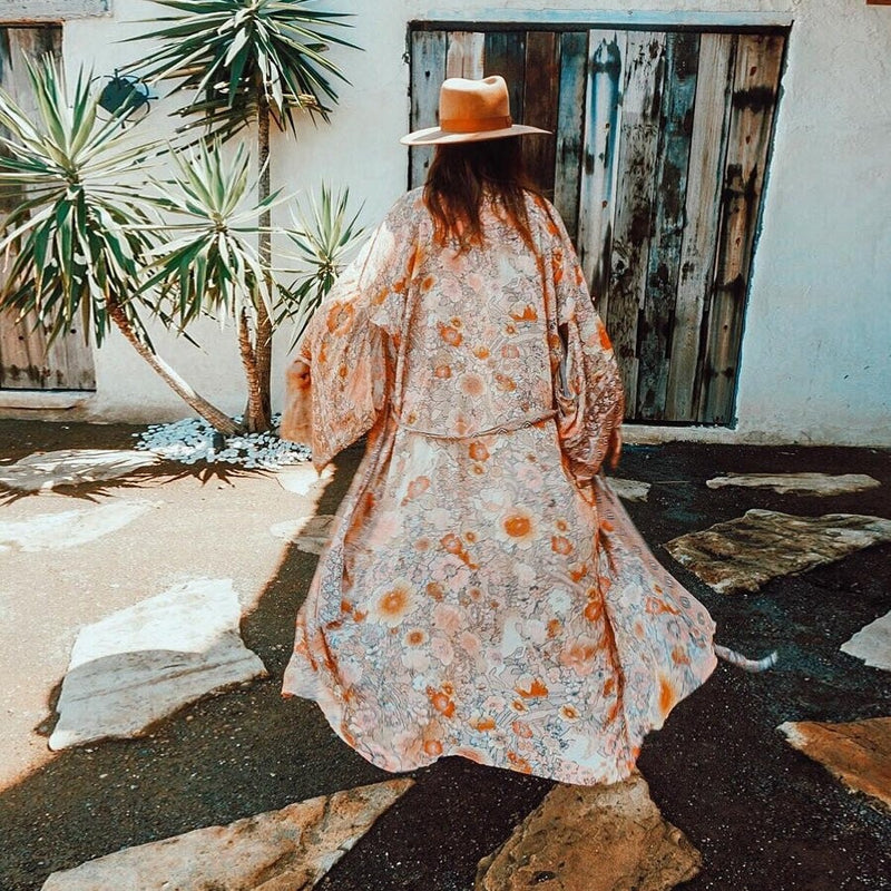 kimonos mujer vestir