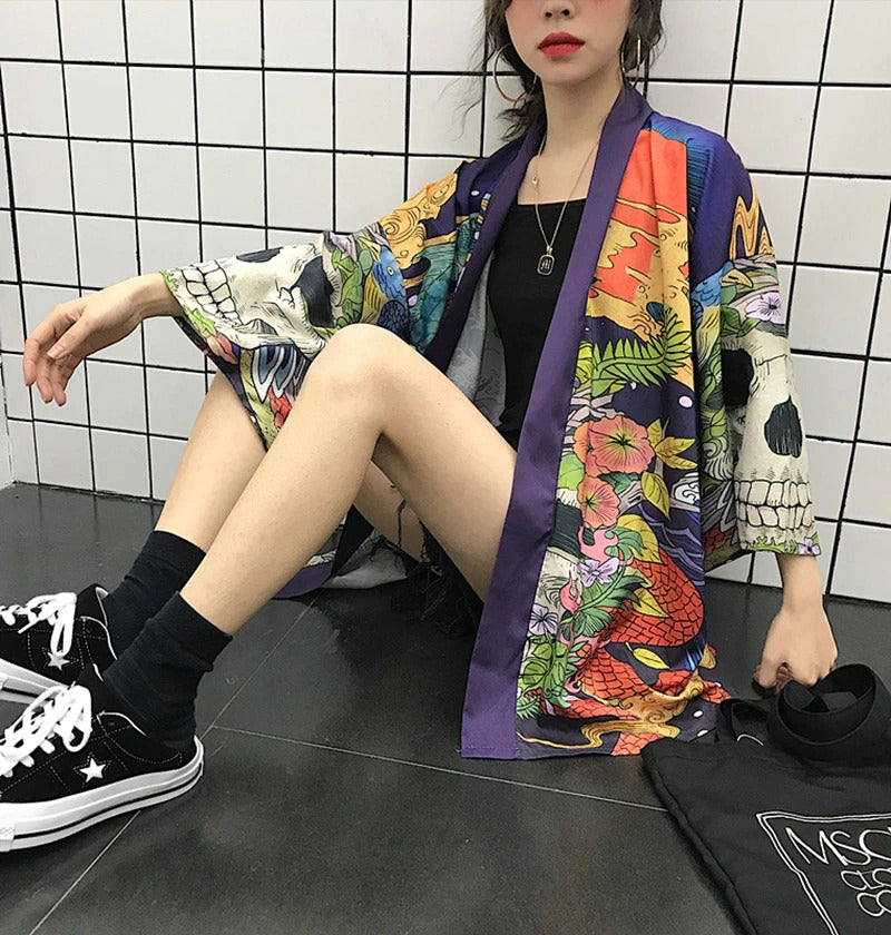 punk rave kimono 